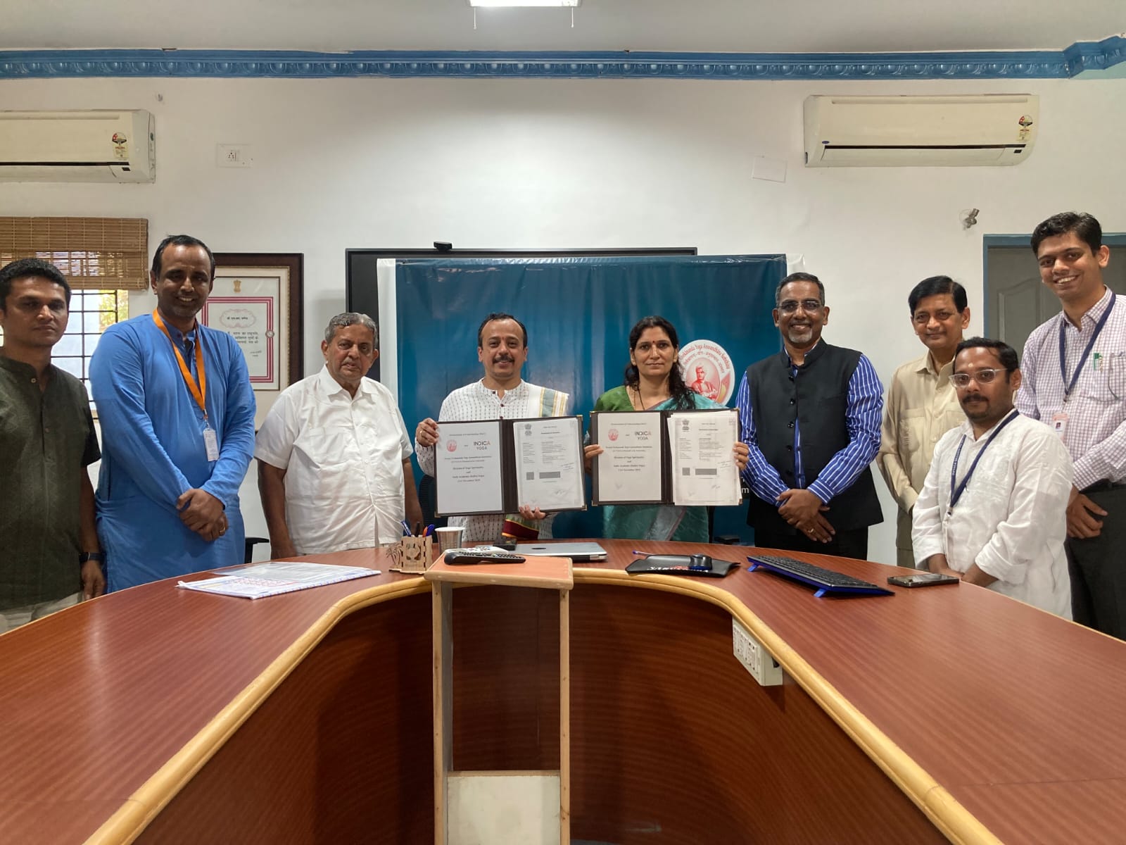 Indica Yoga and S-VYASA University Sign MoU to Strengthen Textual Studies in Yoga